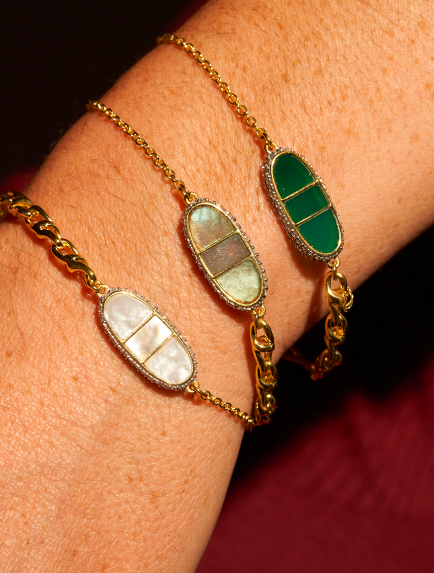 Bracelet Izy - Nacre