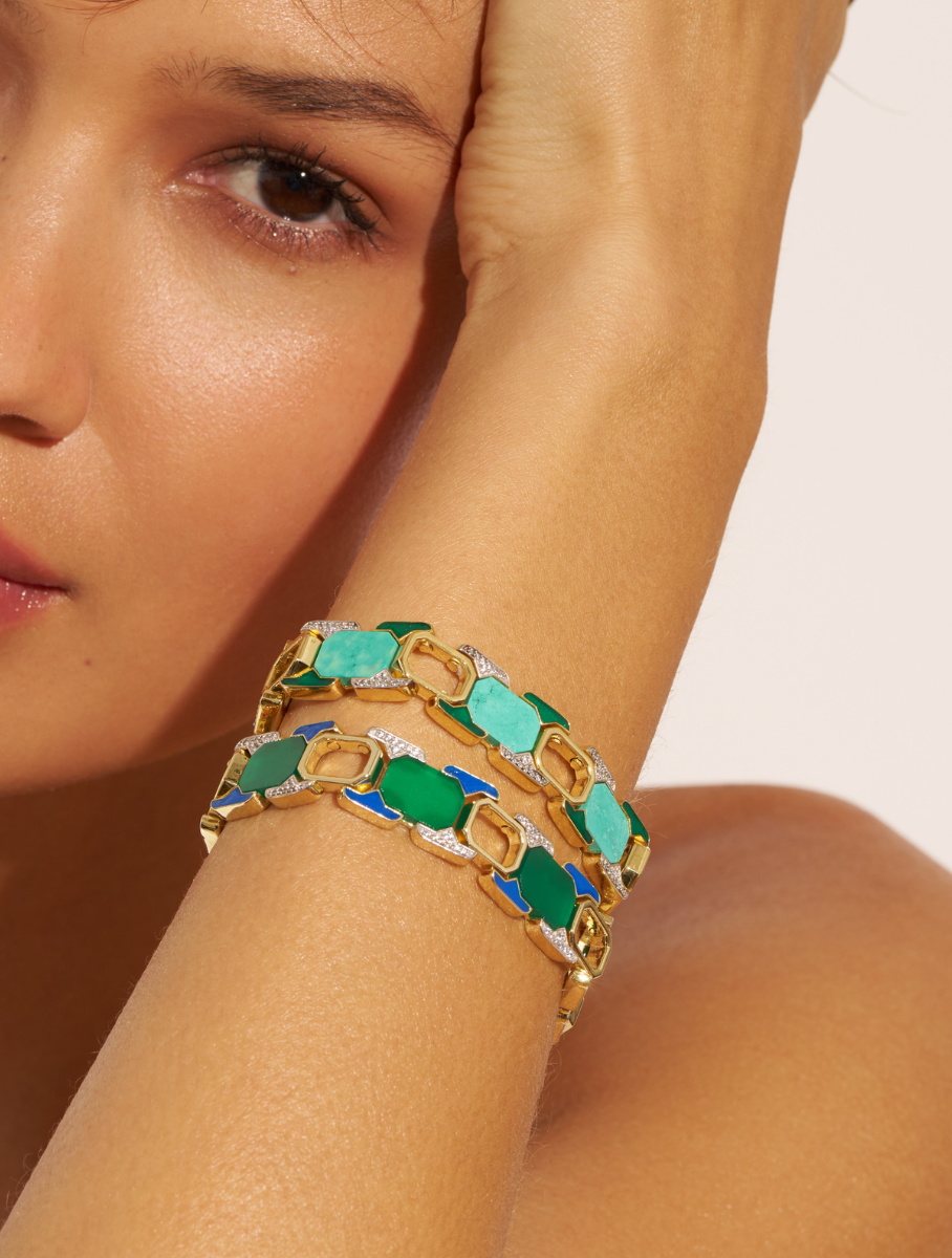 Bracelet Berry - Onyx Vert