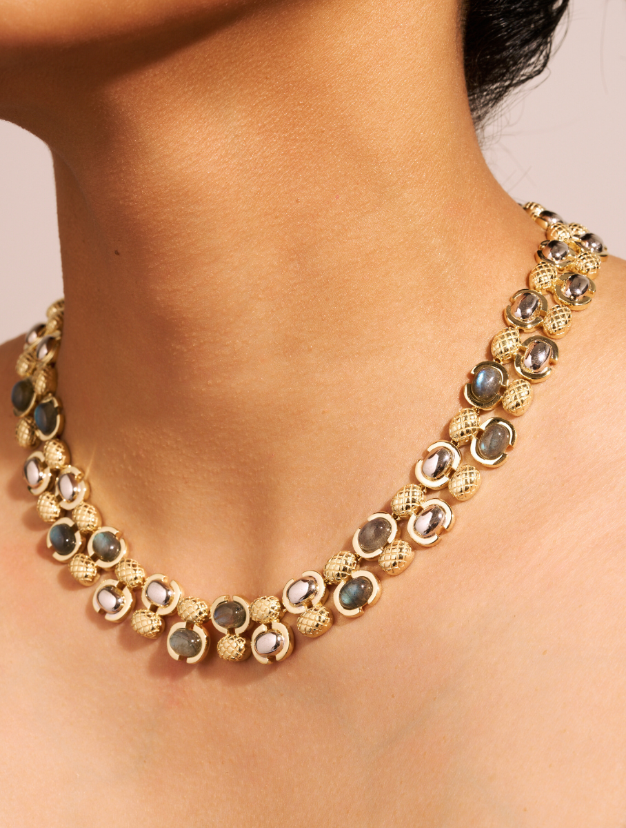 Collier Amara - Labradorite