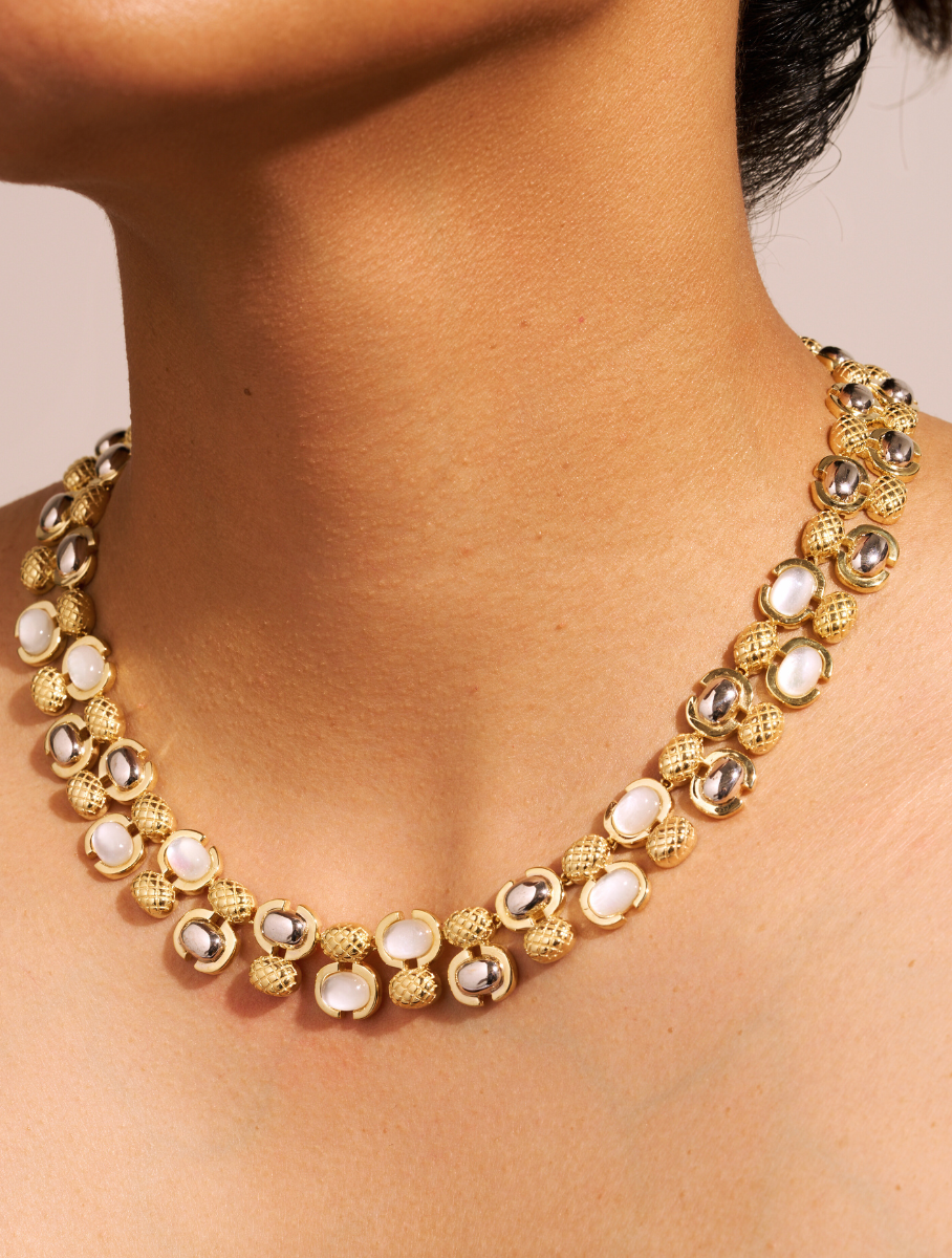 Amara Necklace - Mother of Pearl