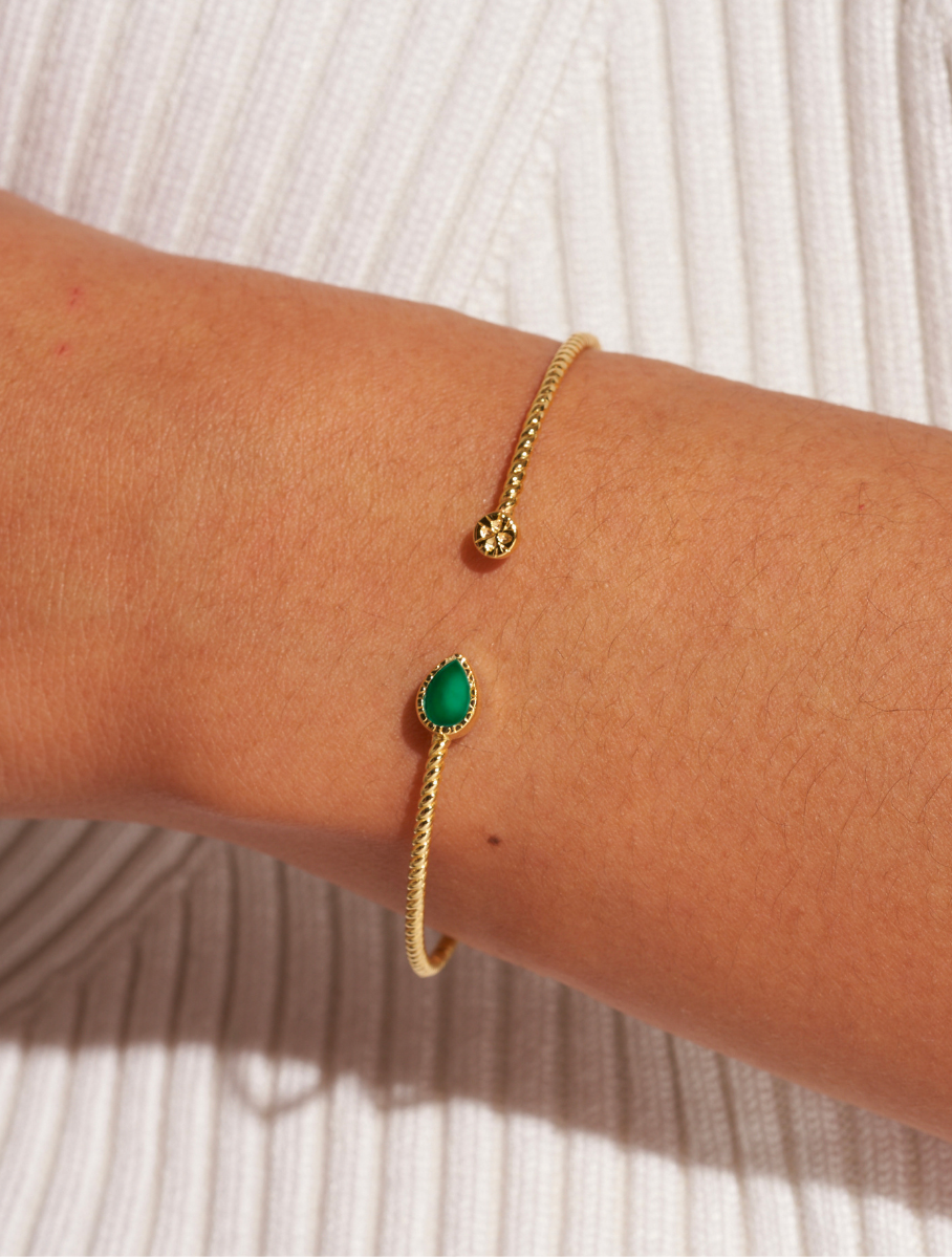 Jonc Bali - Onyx Vert