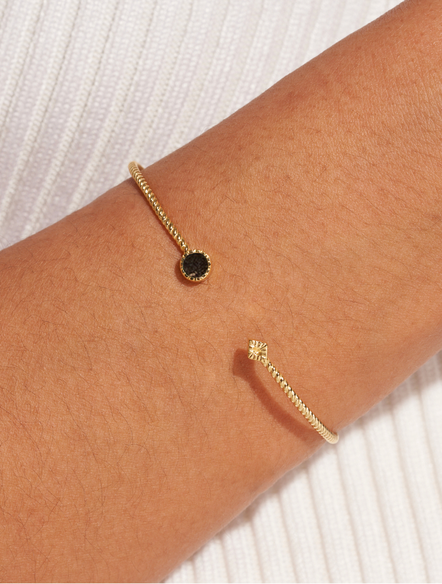 Jonc Livy - Onyx Texturé