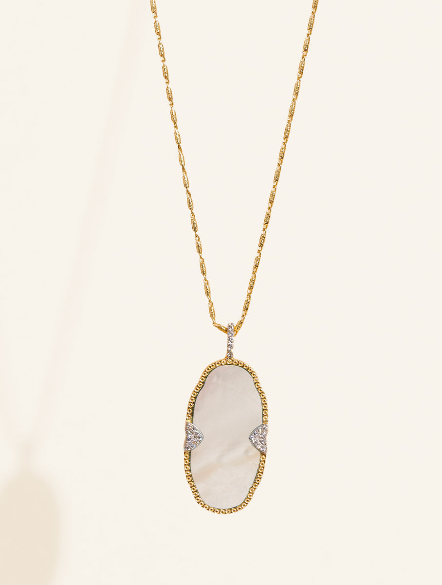 Sautoir Belize - Nacre