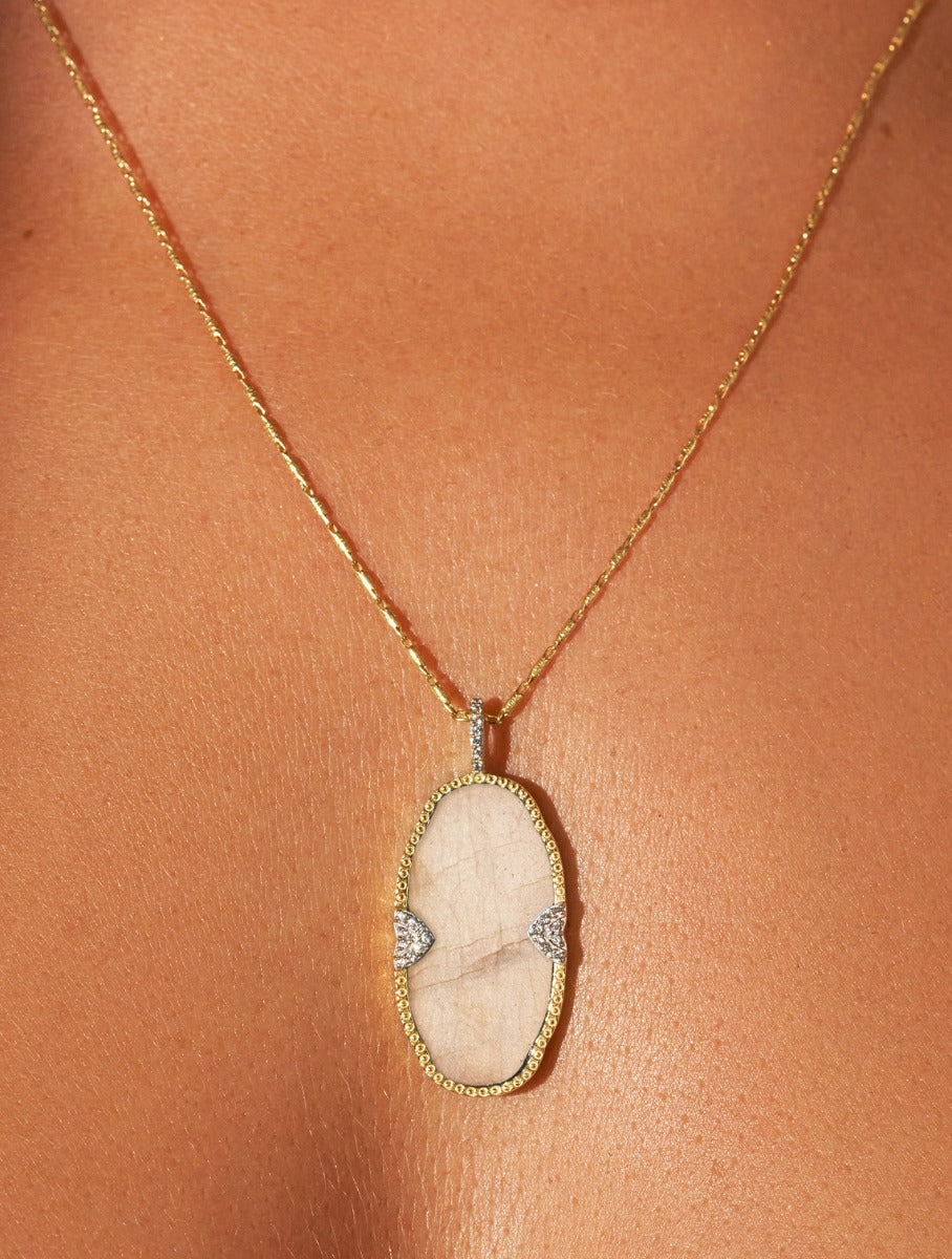 Sautoir Belize - Pierre de Lune