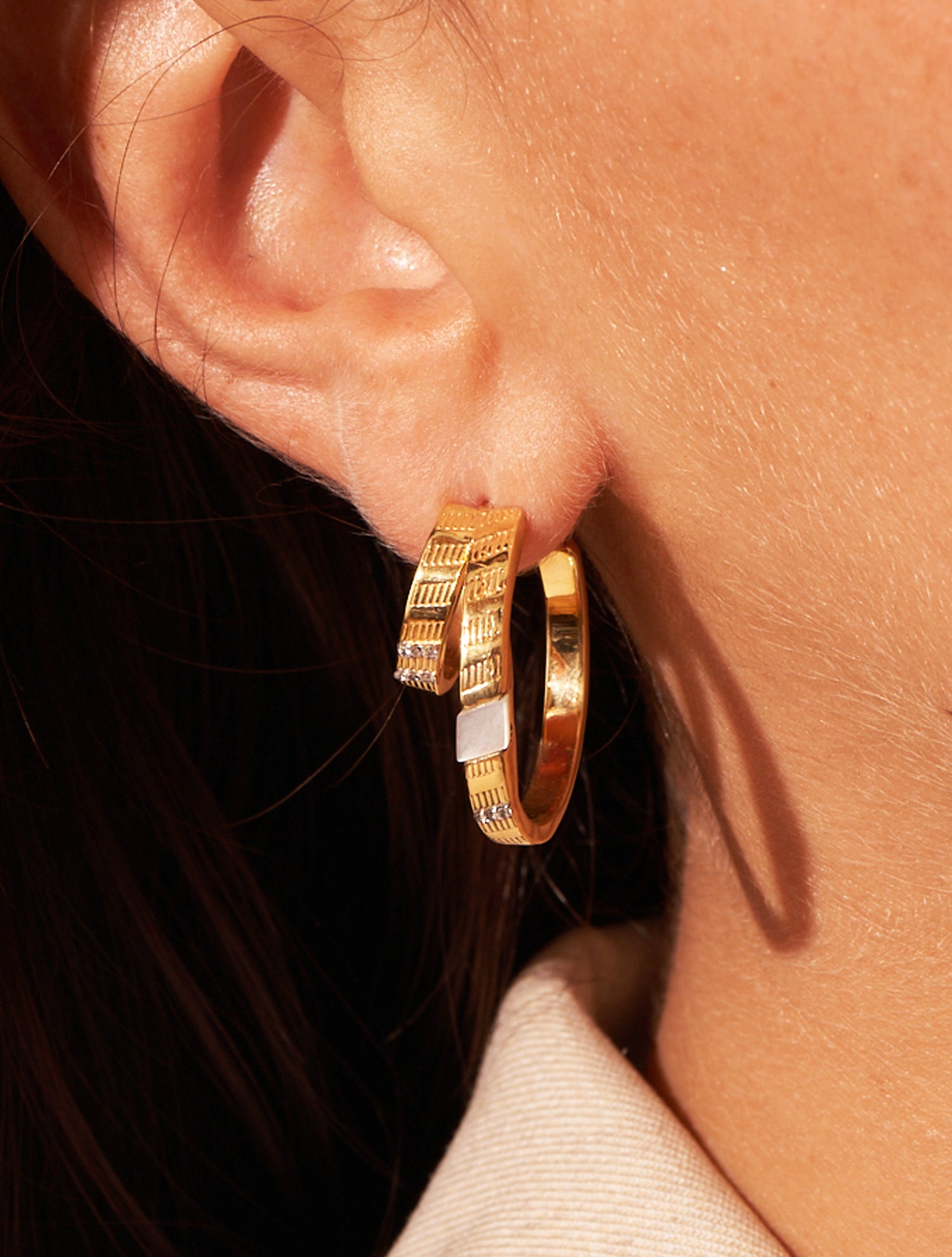 Dona earrings - Mother of pearl