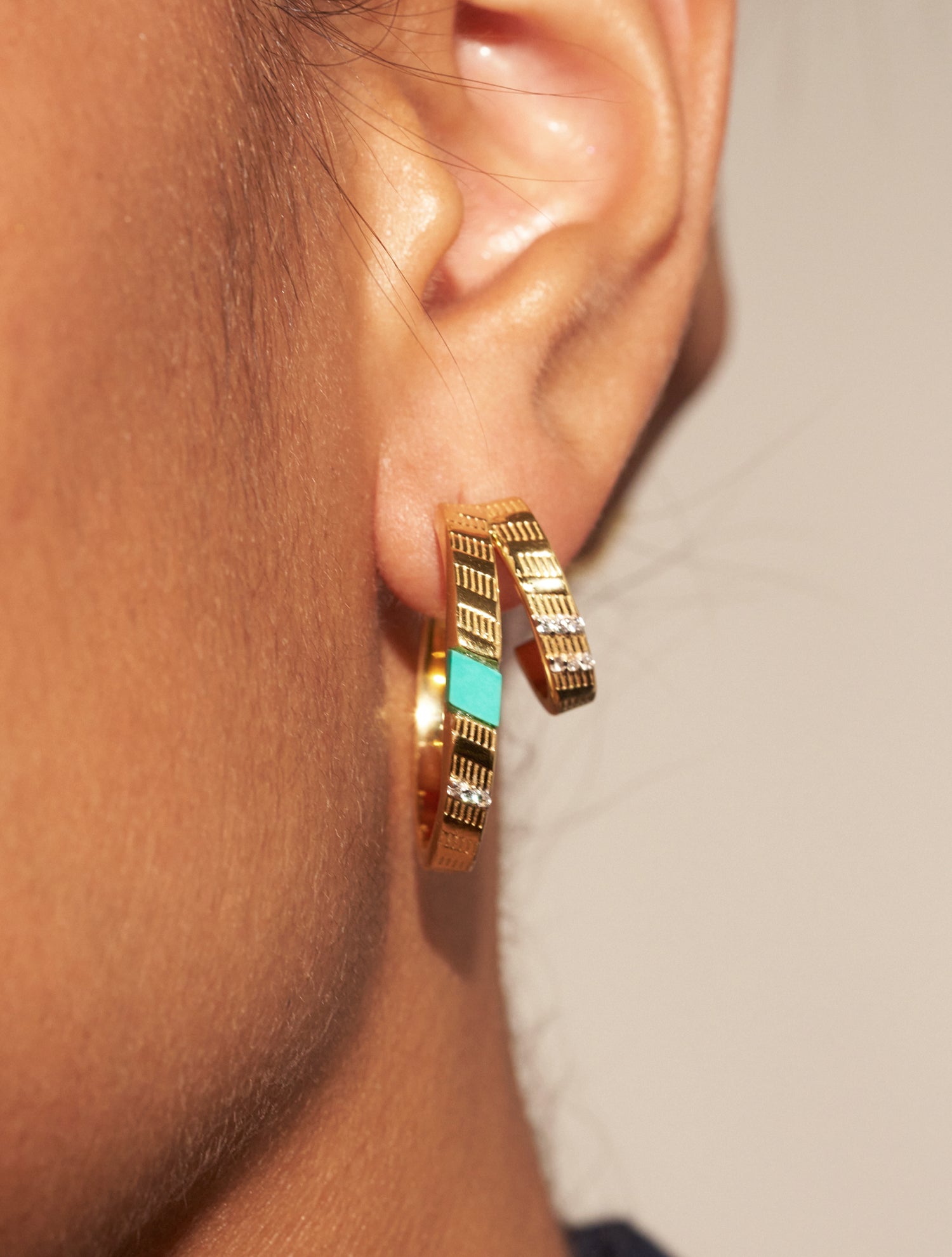 Dona Earrings - Turquoise