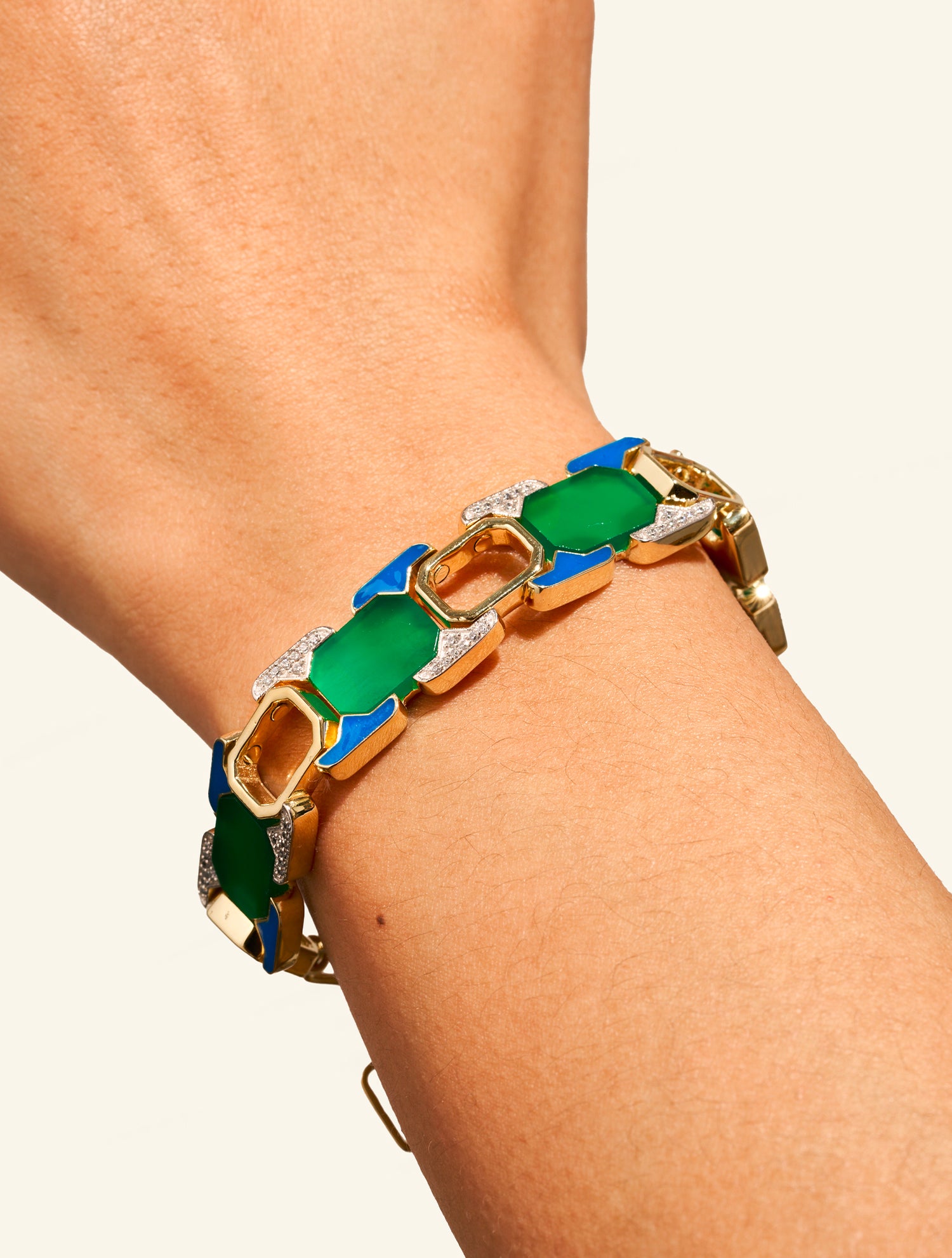 Bracelet Berry - Onyx Vert