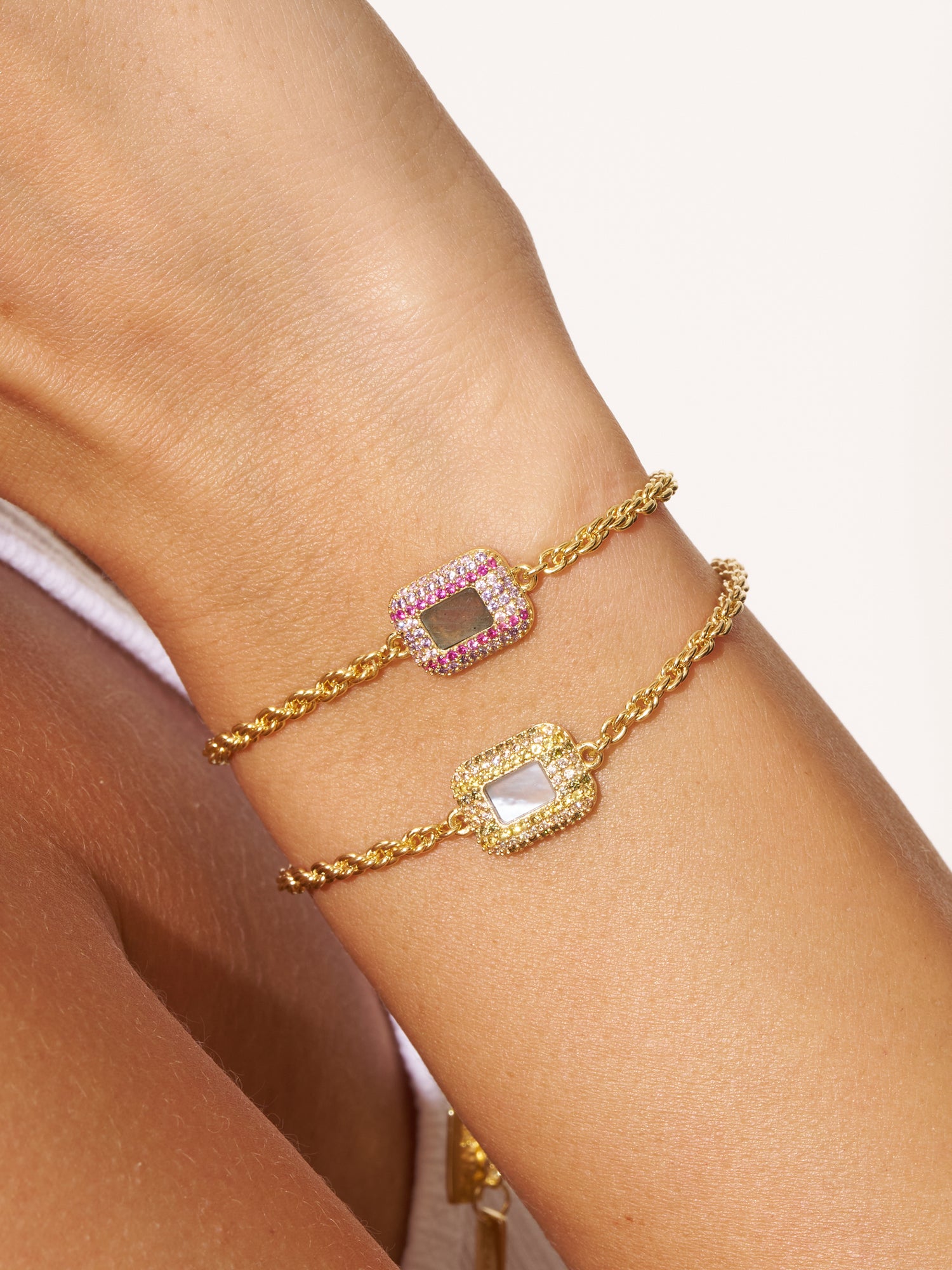 Bracelet Karma - Nacre