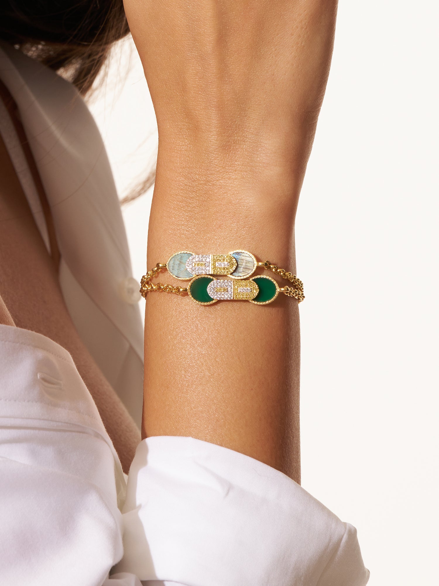 Sinae Bracelet - Green Onyx