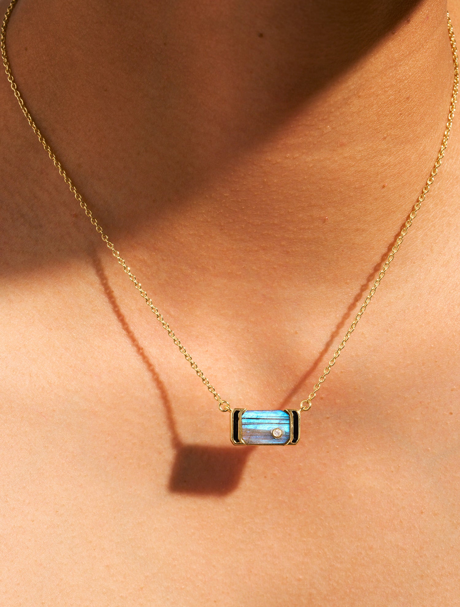 Collier Berry - Labradorite