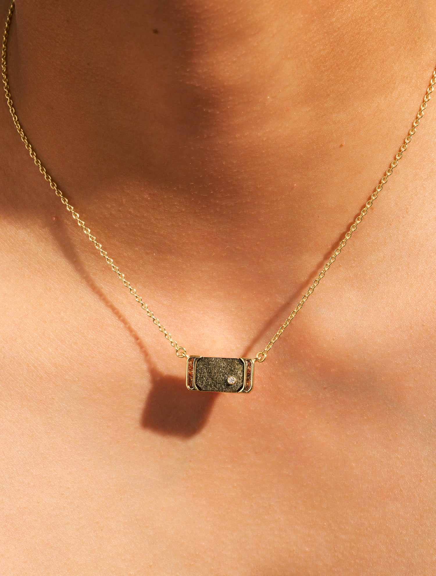 Berry Necklace - Golden Obsidian