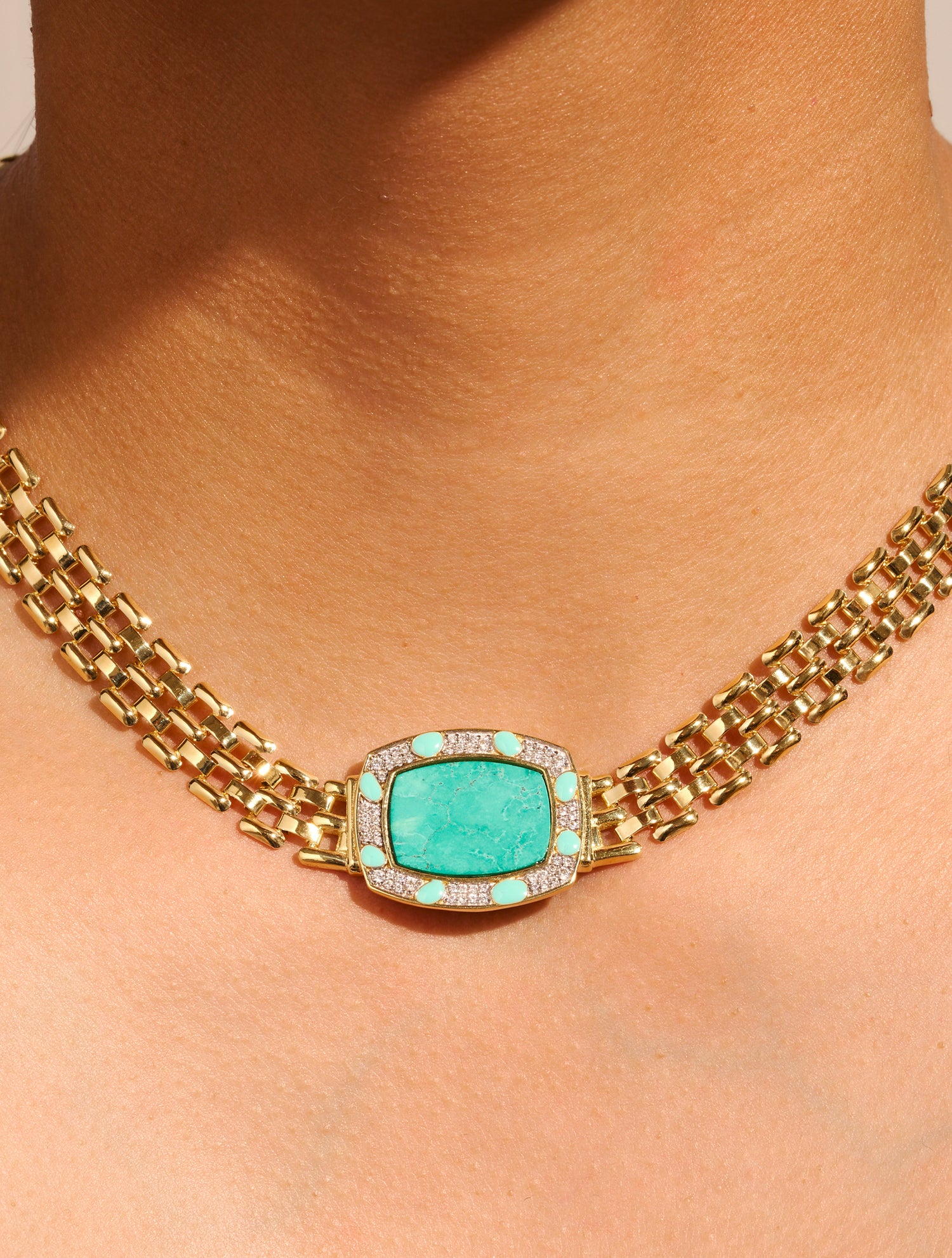 Ranee Necklace - Turquoise