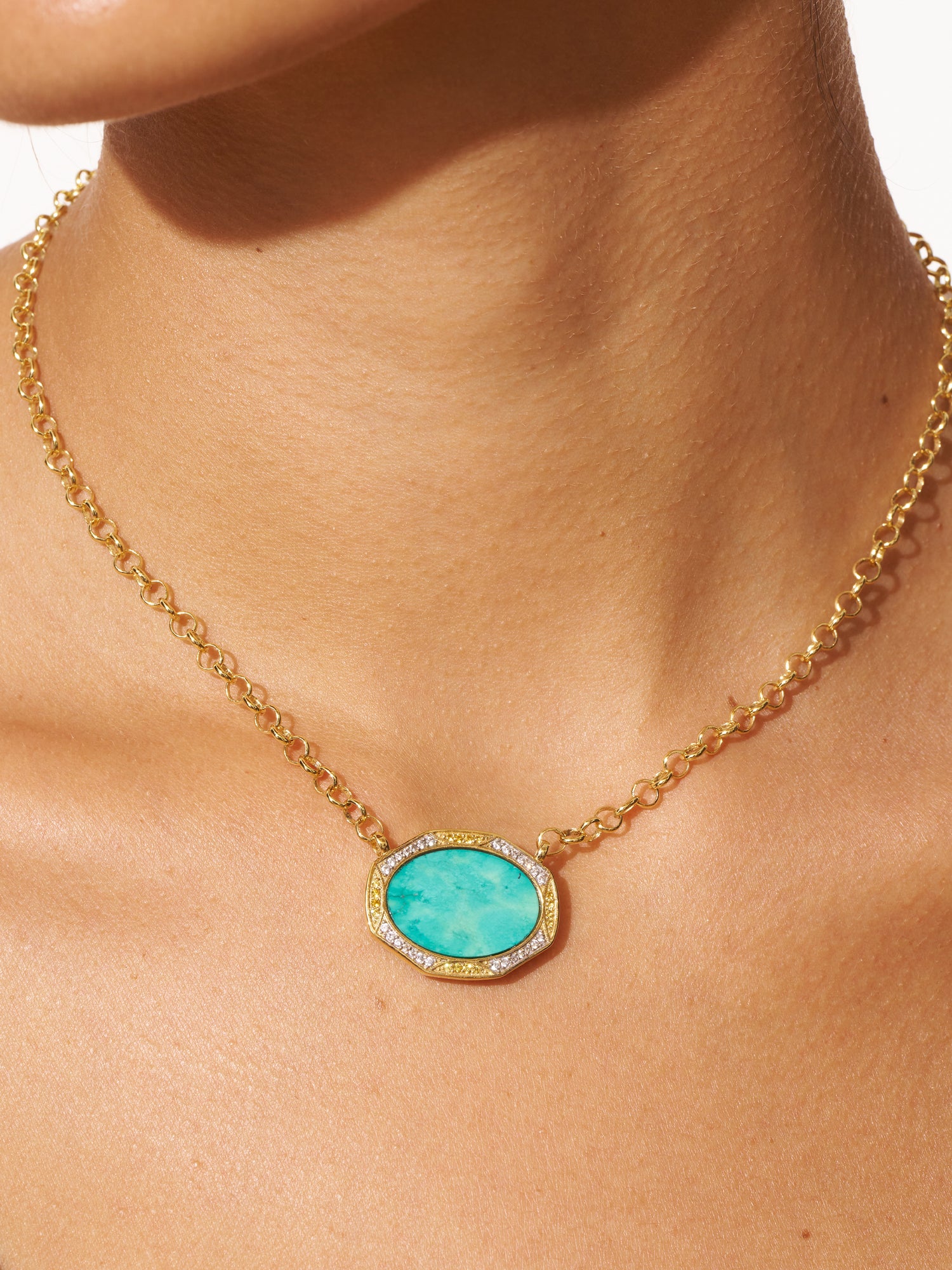 Collier Sinaï - Turquoise