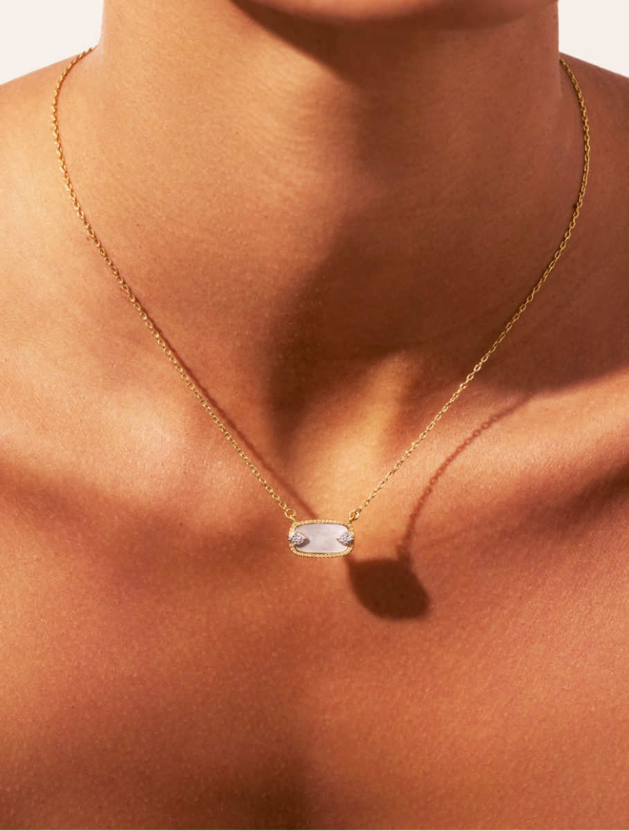 Sangha Necklace - Mother of Pearl