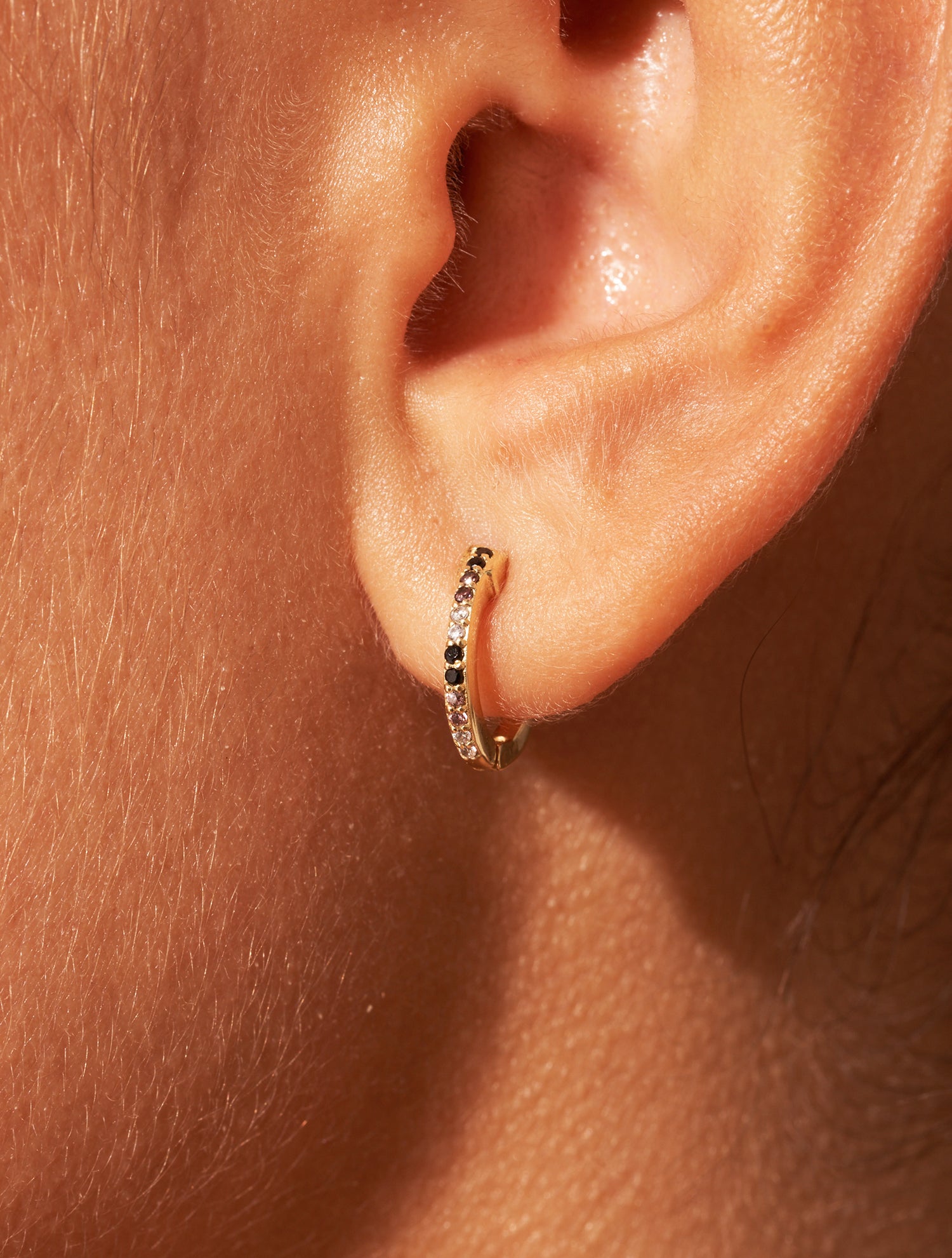 Créoles Rheya - Zircons Noirs