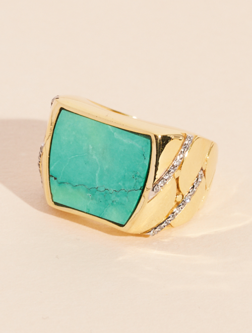 Seema Ring - Turquoise 