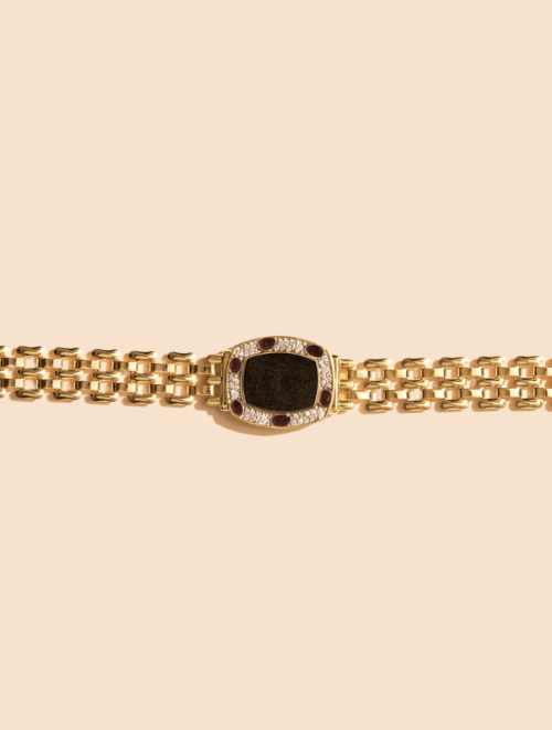 Ranee bracelet - Gold Obsidian