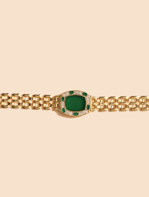 Bracelet Ranee - Onyx Vert